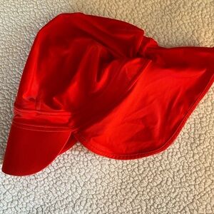 Hanna Anderson swim hat red medium excellent condition